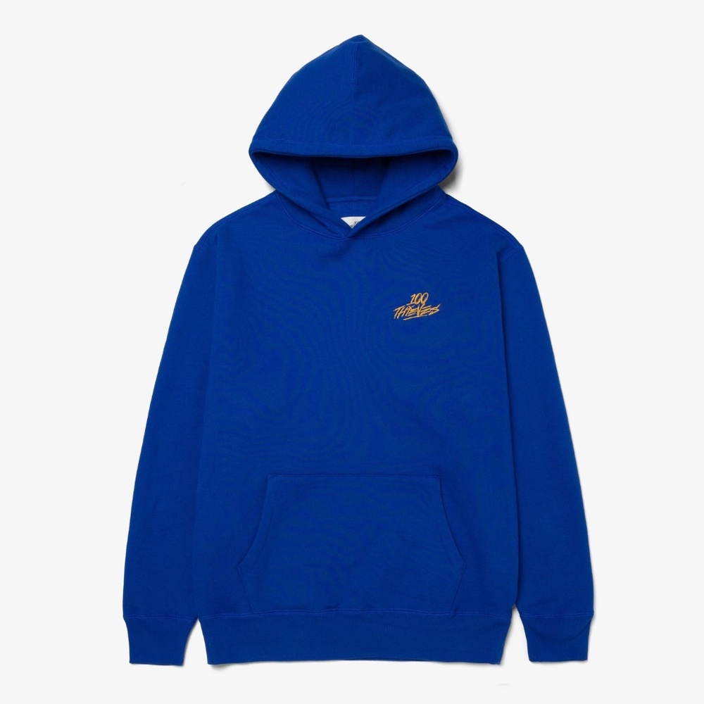 100 Thieves Honor Pullover Hoodie-Royal